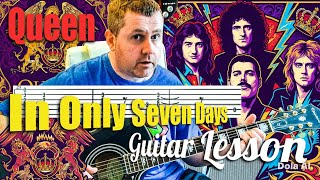 In Only Seven Days - Queen - Guitar Tutorial