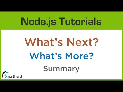 Node Js Course Summary What s Next Express Sails Koa and