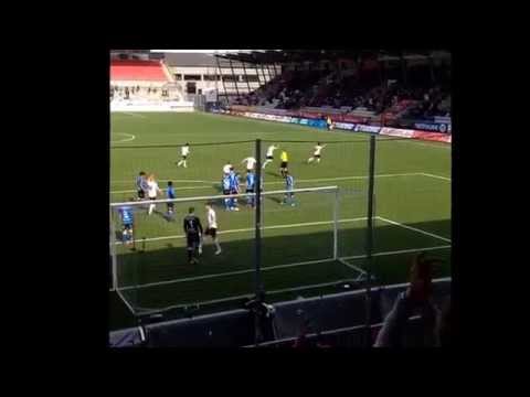 Nordin Gerzic frispark mot Halmstad 6/6-2015