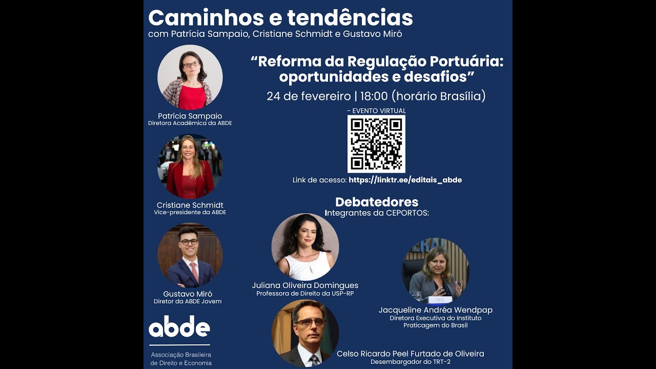 Ep. 9 - Caminhos e tendências - Reforma da Regulação Portuária: oportunidades e desafios