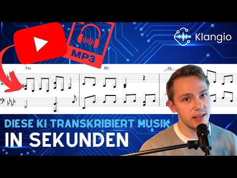 Musik, MP3 und YouTube in Noten umwandeln! | Piano2Notes 🎹