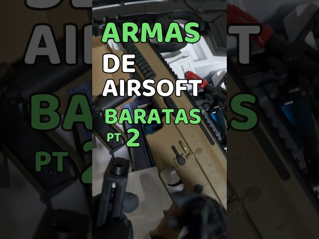 Vídeo relacionado con Airsoft-Pack Duo Rifle eléctrica FN Scar y Pistola de Muelle FNS-9 (0.5 Julios) + 500 Bolas