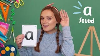 'a' Sound | Phonics for Kids | 'a' Words & Blending Practice | Learn to Read with a British Teacher