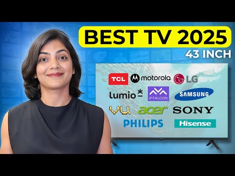 Best TV 2025 | 43 inch | Sony vs Samsung vs LG | Hisense vs VU vs TCL vs Lumio