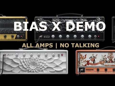 Positive Grid Bias X Amp Demo | No Talking | All Amp Models