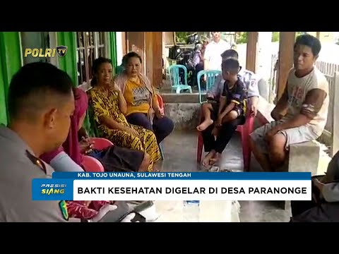KAPOLSEK ULUBONGKA GELAR BAKTI KESEHATAN DI DESA PARANONGE