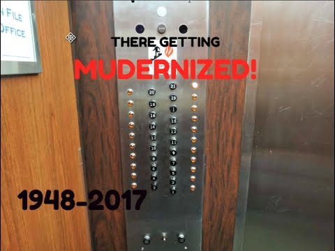 THERE GETTING MODERNIZED! Otis Auto-Tronic POPOUT Elevators - Investment Building - Pittsburgh, PA