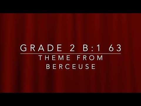 ABRSM FLUTE FROM 2022 Grade 2 B:1 Theme from Berceuse, 63 with Metronome by So Ka Hing Mario蘇家慶