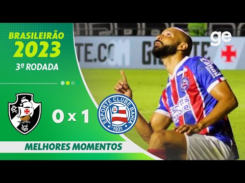 Gols e lances de Vasco da Gama x Bahia