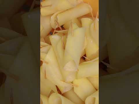 Crispy Potato Roll Chips | Potato Snacks | Potato Chips Cheese #shorts