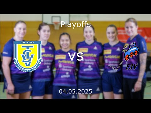TSV Langstadt 1909 vs. ESV Weil | Tischtennis 1. Damen-Bundesliga Playoffs 24/25
