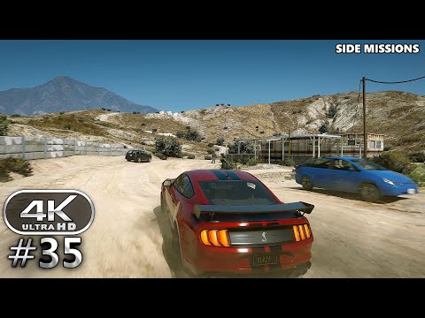 Grand Theft Auto 5 Gameplay Walkthrough Part 35 Side Mission - GTA 5 PC 4K 60FPS (No Commentary)