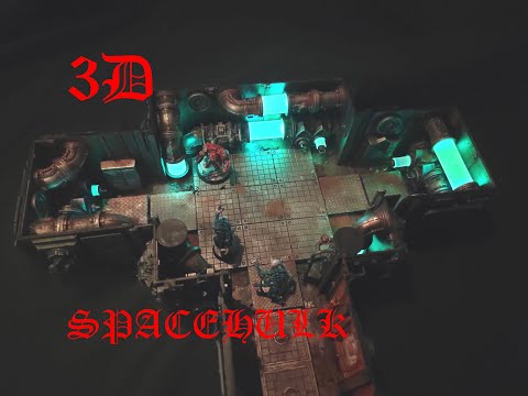 Building a 3D space hulk