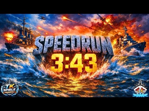 "3:43" Abschlachtrunde *Hannover T11* ⚓️ in World of Warships 🚢 #worldofwarships