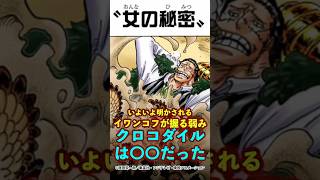 【ワンピース】もう分かる“クロコダイルの弱み”とは〇〇だった #ワンピース #onepiece #考察