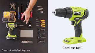 Residential Lockout Tools | Tools Needed to Home a Locked House Door | Free-Locksmith-Training.com