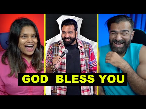 God Bless You | Stand Up Comedy | Bassi Reaction