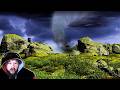 Trying To Survive A Tornado