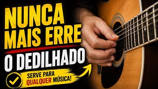 🎸Como achar o DEDILHADO CERTO pra QUALQUER MÚSICA no VIOLÃO