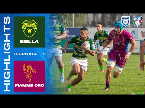 BIELLA - FIAMME ORO | Giornata 1 | Serie A Elite | Highlights