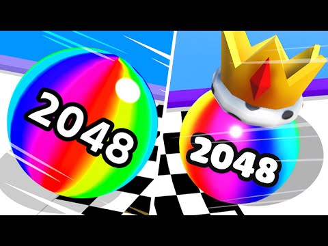 Ball run 2048 | Ball Merge 2048 - All Level Gameplay Android,iOS - NEW APK MEGA UPDATE
