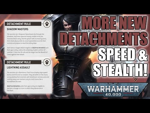 MORE MARINE RULES! Stormlance & Vanguard Detachments! | Warhammer 40k 10th Edition