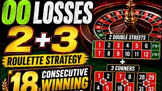 I'm Still Loving This Strategy! 18 Winning Sessions! #roulettestrategies