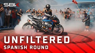 Download lagu UNFILTERED: Turn 5 collision reactions as Toprak celebrates 3rd title 🏆| 2025 #SpanishWorldSBK 🇪🇸 mp3