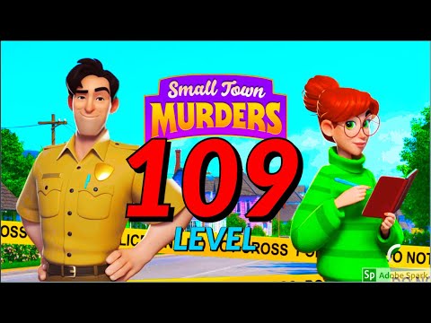 Small Town Murders  Match 3 Crime Mystery Stories Level 109 gameplay android ios new best game