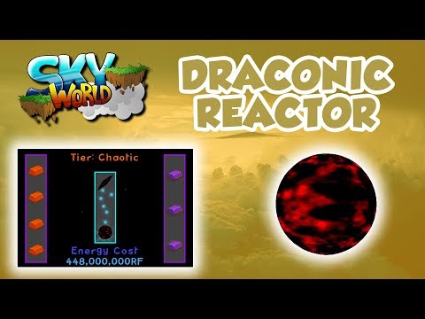 Der gefährlichste Reaktor in Minecraft!? Draconic Evolution Reactor - #65 - Minecraft Sky World