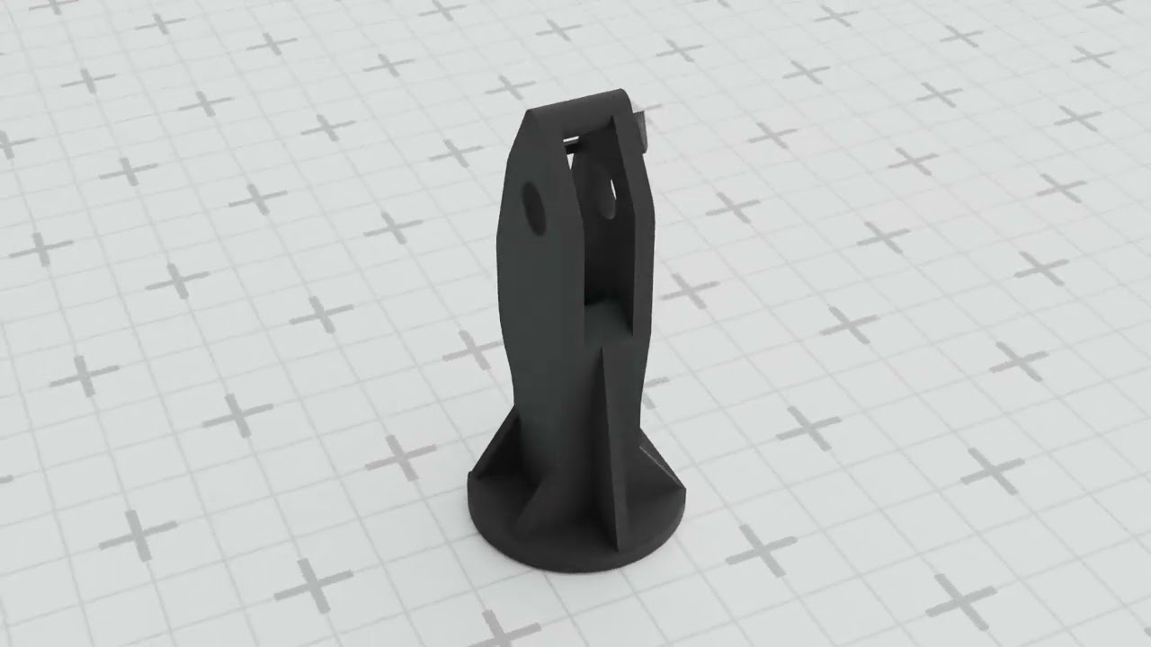 Clutch cable rod holder pedal Citroen Xsara Peugeot 9633830680 3D Print Model