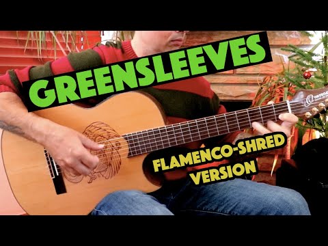 Greensleeves - Ben Woods - Flametal guitar