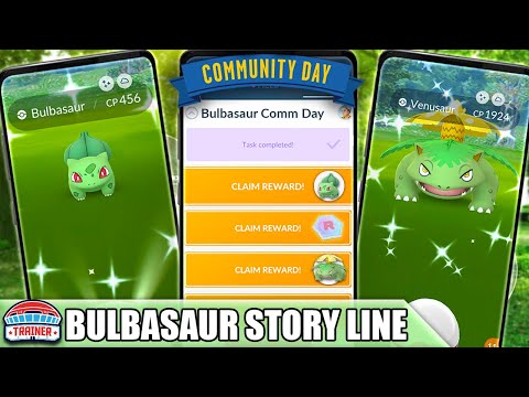 BULBASAUR SPECIAL RESEARCH QUEST LINE - *COMMUNITY DAY CLASSIC* - WORTH $.99 ?! | POKÉMON GO