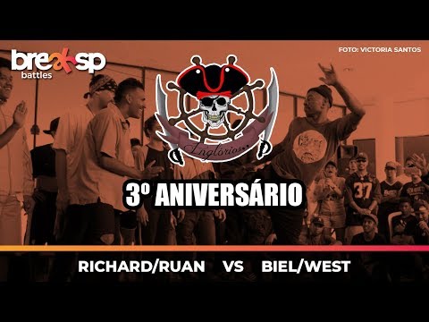 Richard/Ruan vs Biel/West- 3º Aniversário Inglórios - BreakSP Battles