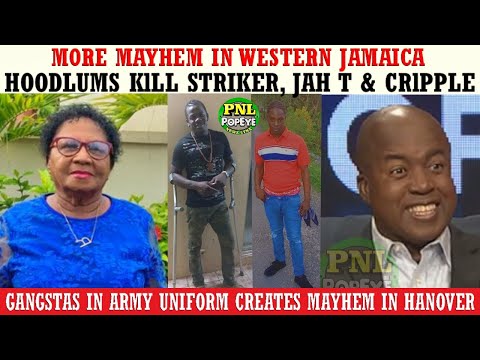 Hoodlums DIRT Striker, 'CRlPPLE' & Jah T In Mobay & Hanover + Hubert Lawrence Was Found At Home