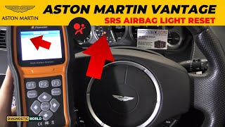 SRS AIRBAG Diagnose & Reset Aston Martin Vantage (and other Aston models) Foxwell NT530 PLUS