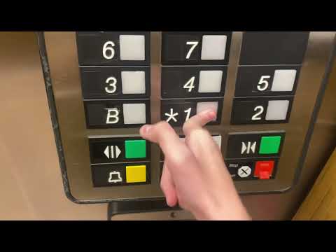 Still Original! Otis Older Series 1 Traction Surgery? Elevators @ UH - Cleveland, OH