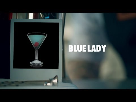 BLUE LADY DRINK RECIPE - HOW TO MIX