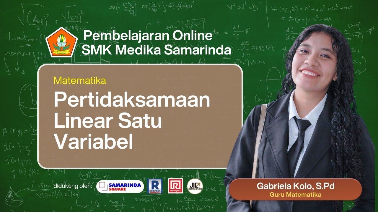 PEMBELAJARAN ONLINE-SMK MEDIKA SAMARINDA-RAMAYANA SMD SQUARE "  BERSAMA GABRIELA KOLO, S.Pd.