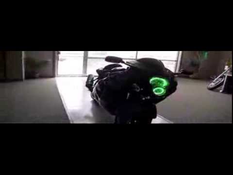 Suzuki Hayabusa Green LED Lighting Installation by Advanced Automotive Concepts