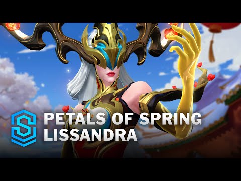 Petals of Spring Lissandra Wild Rift Skin Spotlight