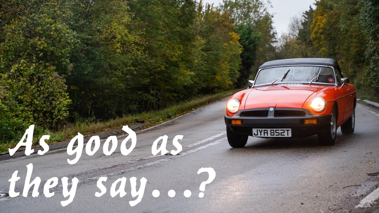 My First Drive In An MGB - Why You Should Buy One (1978 Rubber Bumper Roadster Road Test)