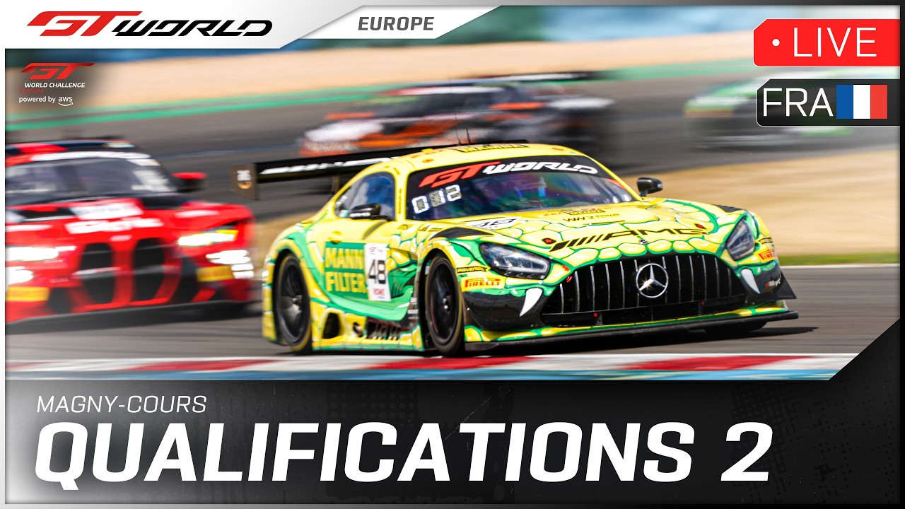 EN DIRECT | Qualifications 2 | Magny-Cours | GT World Challenge powered by AWS 2026 (Français)