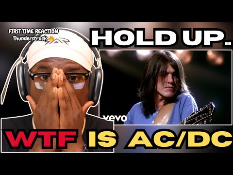 HOLD UP??!! WTF IS | AC/DC  - Thunderstruck Official Video | FIRST TIME REACTION #reaction #acdc