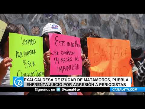 Video: Exalcaldesa de Izúcar de Matamoros, Puebla enfrenta juicio por agresión a periodistas