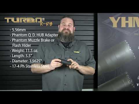 YHM Turbo® K-RB 5.56mm Suppressor