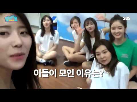 160715 Seulgi - 5W1H Practice Video from SBS Facebook Update