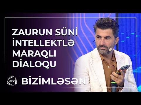 Zaurun süni intellektə verdiyi suallar hər kəsi GÜLDÜRDÜ