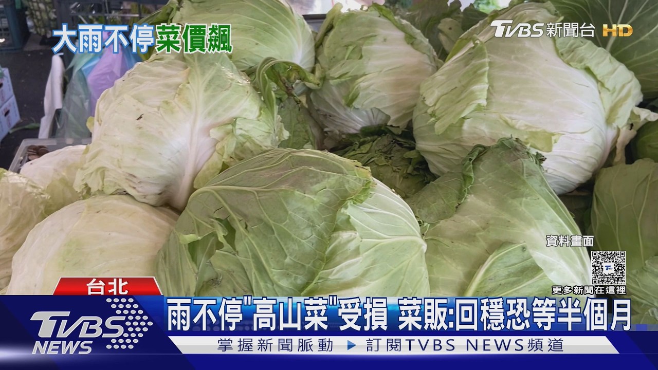 影音/連日豪雨菜價飆漲一成!「這款」狂飆三成 最怕雨後放晴