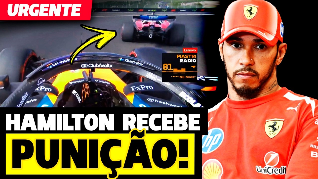 🚨URGENTE: FIA DECIDE E HAMILTON RECEBE PUNIÇÃO, PERDENDO P2 NA HUNGRIA | FÓRMULA 1